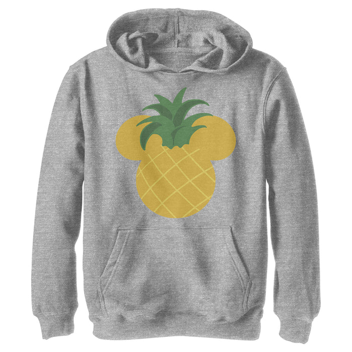 fifth sun Boy's Mickey & Friends Mickey Mouse Pineapple Silhouette Pull Over Hoodie