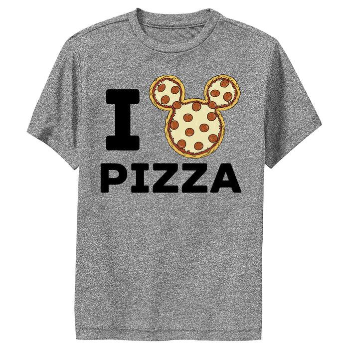 fifth sun Boy's Mickey & Friends Mickey Mouse Pizza Performance Tee
