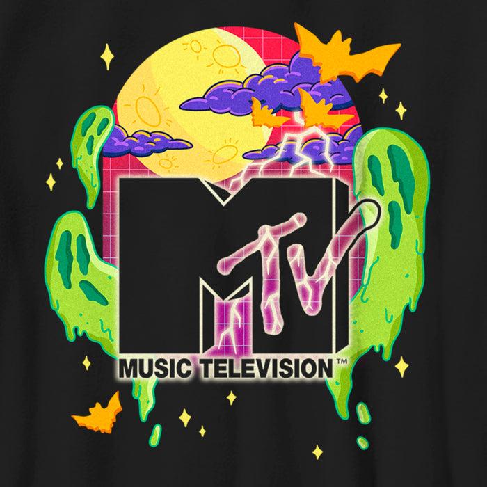 Fifth Sun Boy's MTV Colorful Halloween Logo T-Shirt