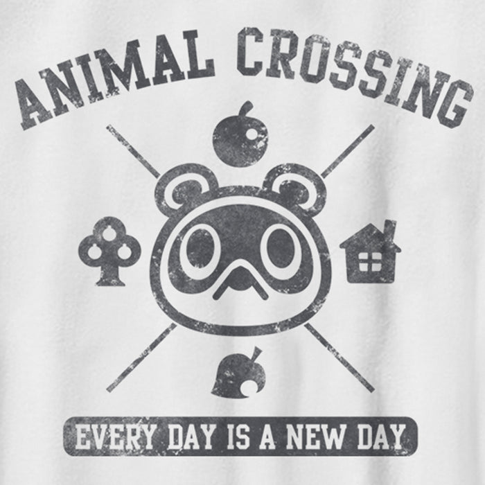 Fifth Sun Boy's Nintendo Animal Crossing Every Day Is A New Day T-Shirt