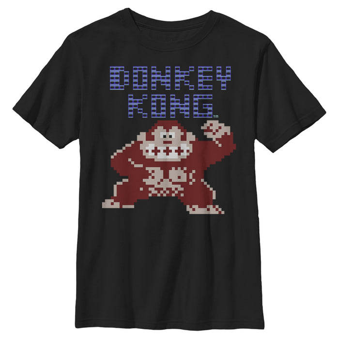 fifth sun Boy's Nintendo Donkey Kong Arcade T-Shirt
