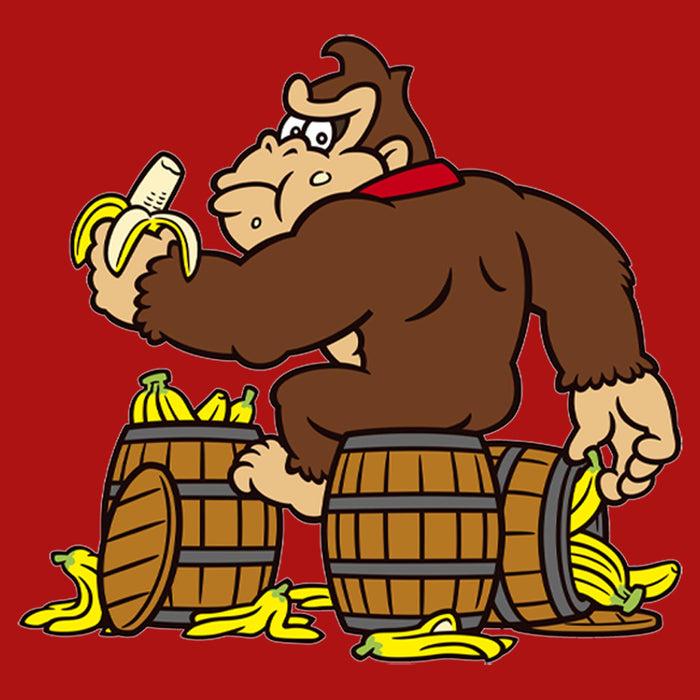 Fifth Sun Boy's Nintendo Donkey Kong Banana Barrels T-Shirt