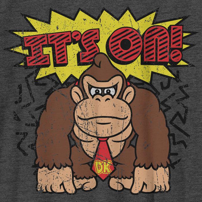 Fifth Sun Boy's Nintendo Donkey Kong It's On Distressed T-Shirt