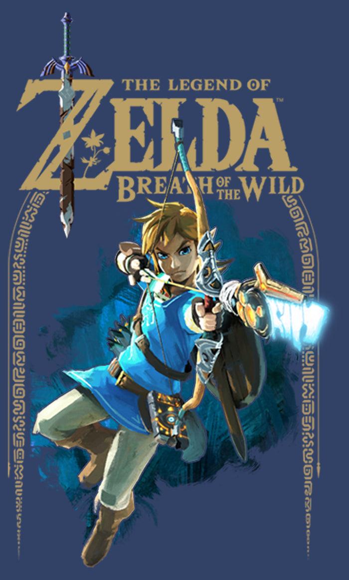 Fifth Sun Boy's Nintendo Legend Of Zelda Breath Of The Wild Arch Pull Over Hoodie