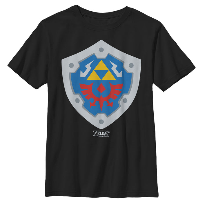 Fifth Sun Boy's Nintendo Legend Of Zelda Link's Awakening Hylian Shield T-Shirt