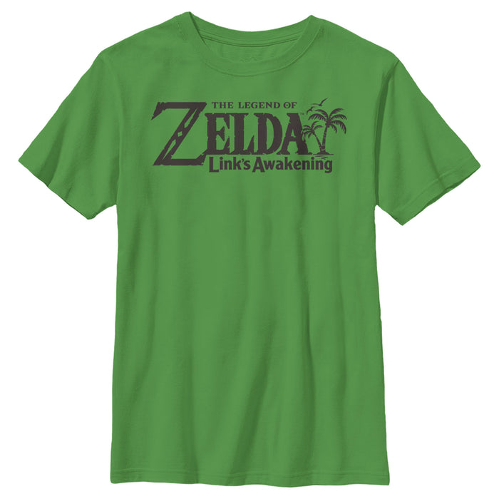 Fifth Sun Boy's Nintendo Legend Of Zelda Link's Awakening Switch Logo T-Shirt