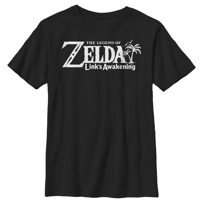 Fifth Sun Boy's Nintendo Legend Of Zelda Link's Awakening Switch Logo T-Shirt