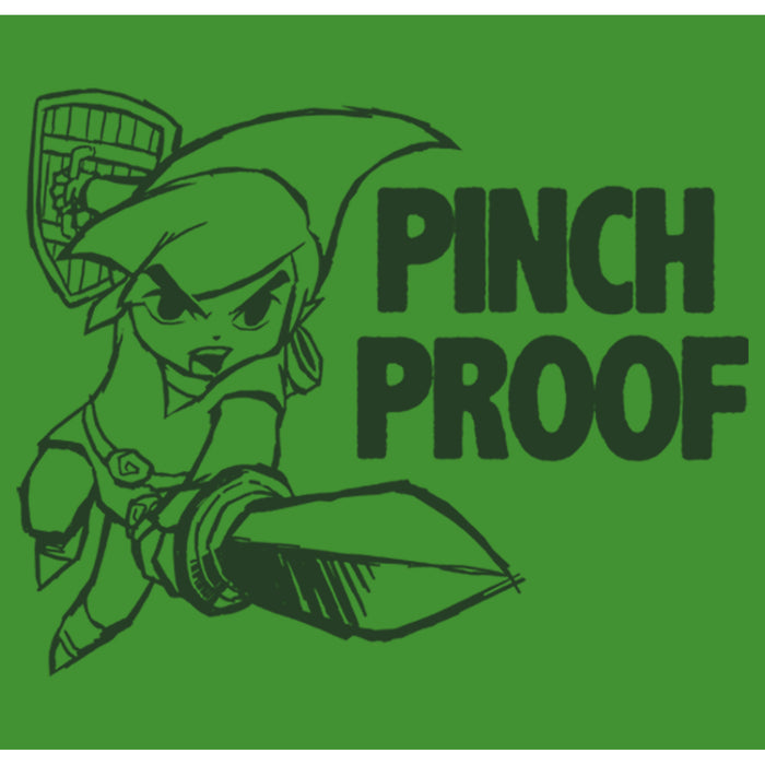 Fifth Sun Boy's Nintendo Legend Of Zelda St. Patrick's Day Link Pinch Proof T-Shirt