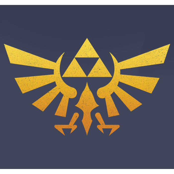 Fifth Sun Boy's Nintendo Legend Of Zelda Triforce Fade T-Shirt