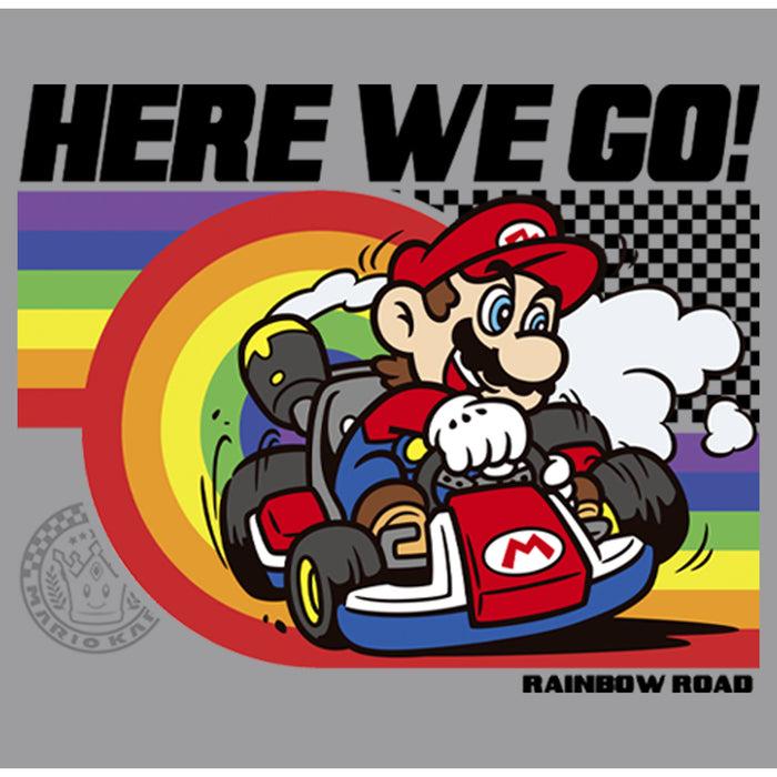Fifth Sun Boy's Nintendo Mario Kart Rainbow Road Racing Pull Over Hoodie