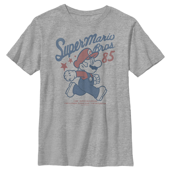 fifth sun Boy's Nintendo Super Mario Bros 85 T-Shirt