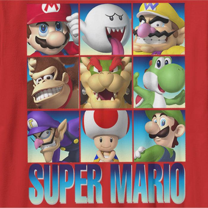Fifth Sun Boy's Nintendo Super Mario Favorites T-Shirt