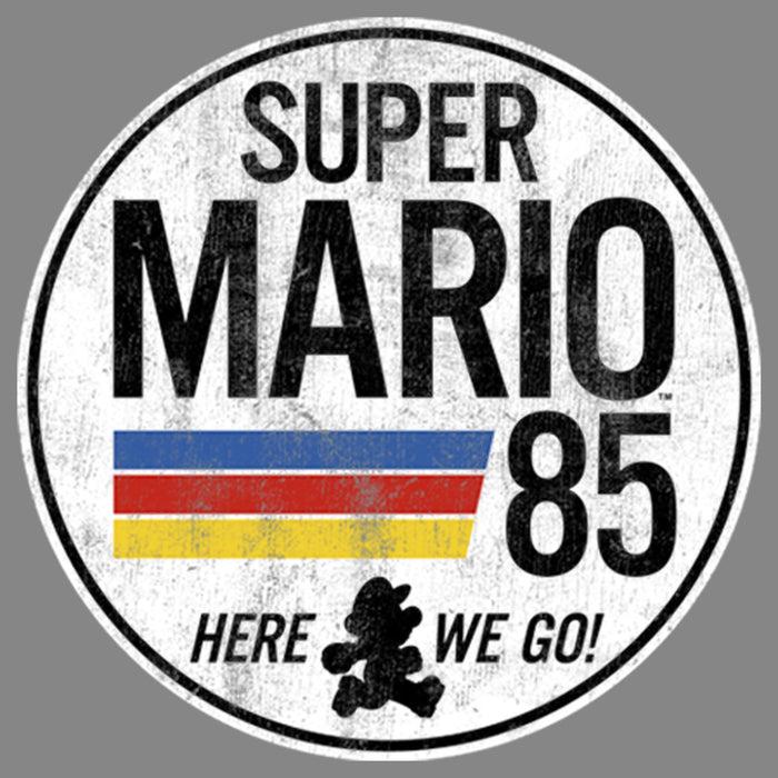 Fifth Sun Boy's Nintendo Super Mario Retro Rainbow Ring Performance Tee