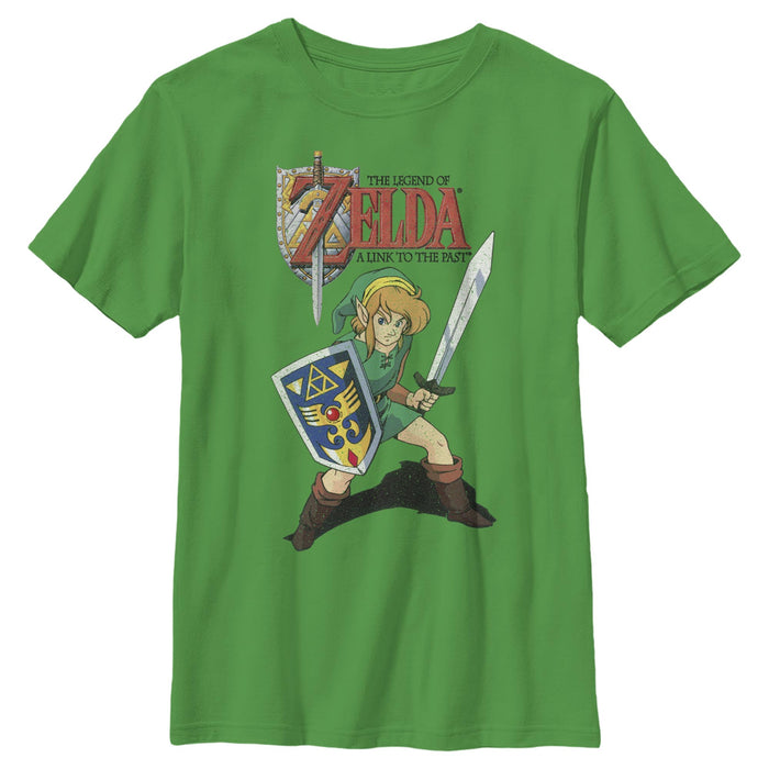 fifth sun Boy's Nintendo The Legend of Zelda A Link to the Past T-Shirt
