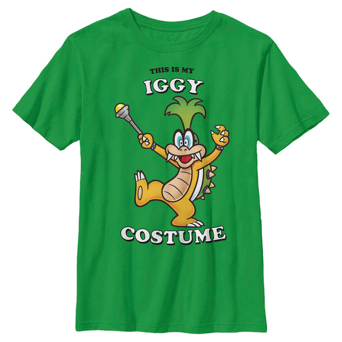 fifth sun Boy's Nintendo This is my Iggy Costume T-Shirt