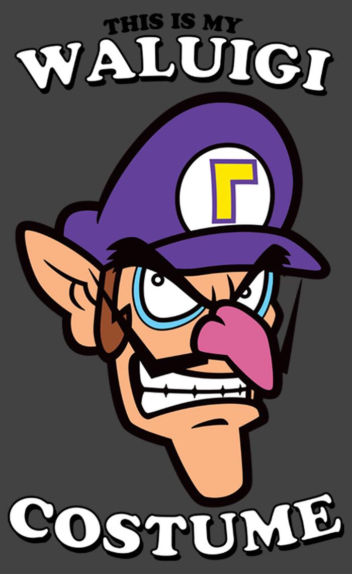 Fifth Sun Boy's Nintendo This Is My Waluigi Costume T-Shirt