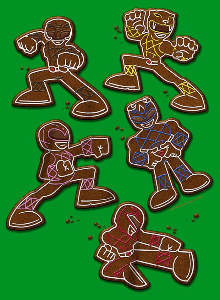 Fifth Sun Boy's Power Rangers Power Ranger Cookies T-Shirt