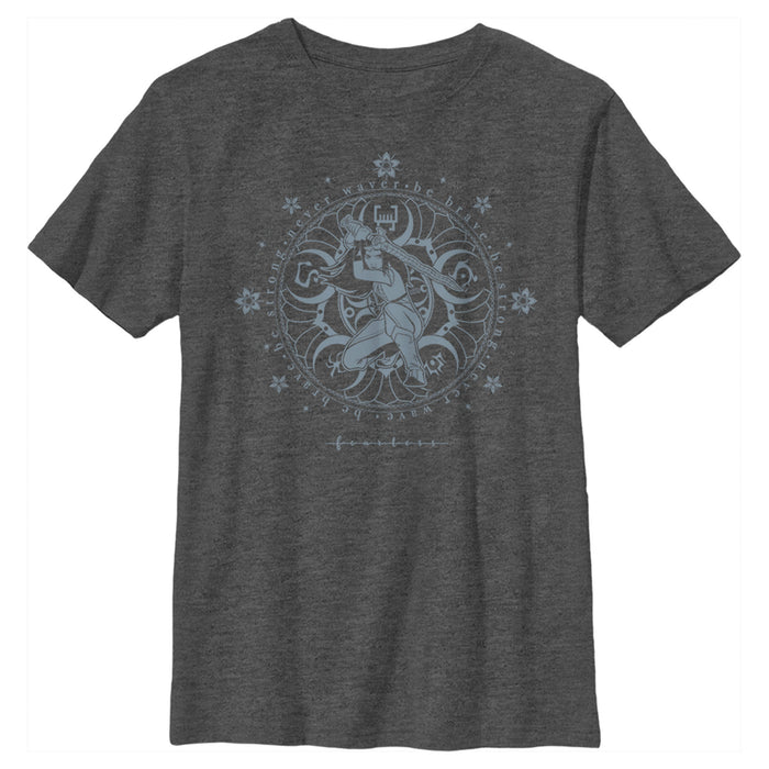 fifth sun Boy's Raya and the Last Dragon Be Brave Be Strong Never Waver Celestial T-Shirt