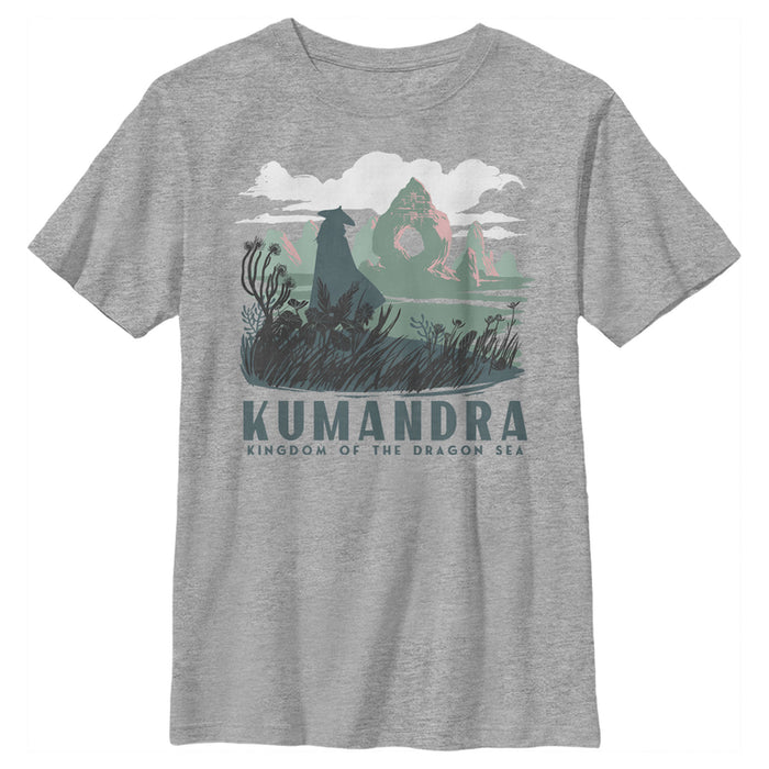 fifth sun Boy's Raya and the Last Dragon Kumandra Kingdom of the Dragon Sea T-Shirt