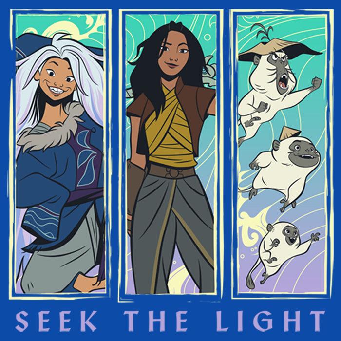 Fifth Sun Boy's Raya And The Last Dragon Seek The Light T-Shirt