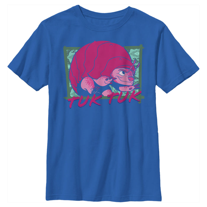 fifth sun Boy's Raya and the Last Dragon Tuk Tuk Portrait T-Shirt