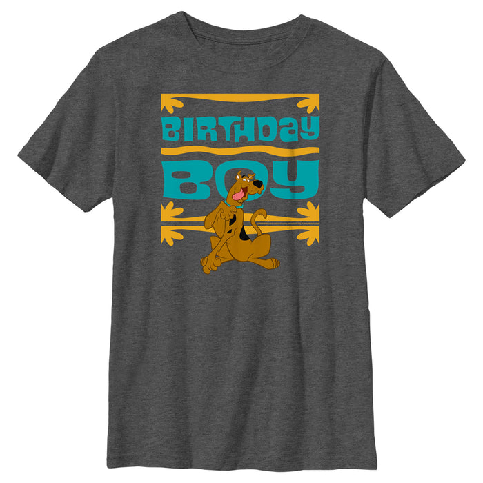 fifth sun Boy's Scooby Doo Birthday Boy Scoob T-Shirt