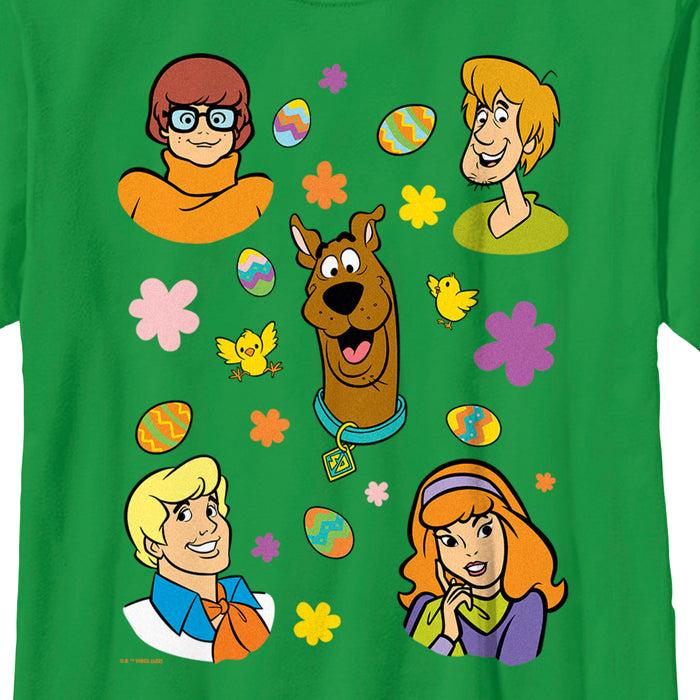 Fifth Sun Boy's Scooby Doo Easter Eggy Gang T-Shirt