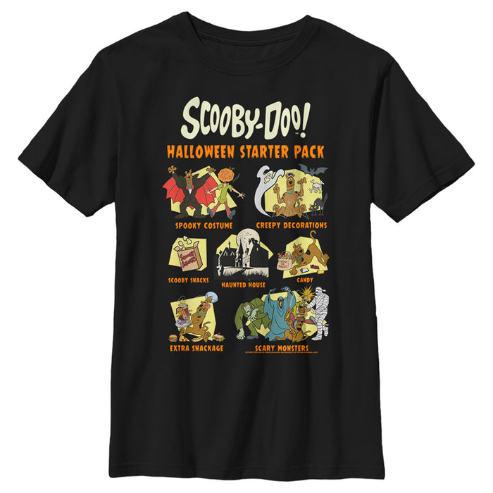 fifth sun Boy's Scooby Doo Halloween Starter Pack T-Shirt