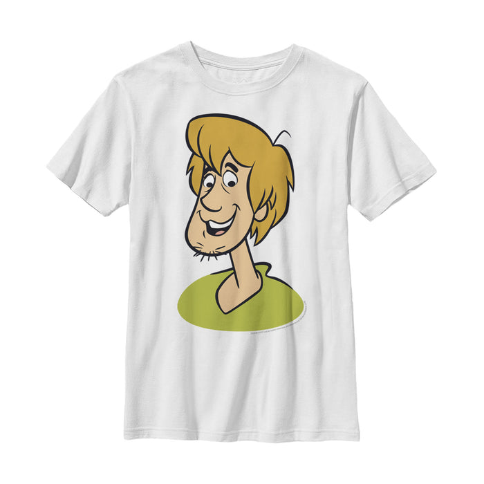 fifth sun Boy's Scooby Doo Shaggy Big Face Smile T-Shirt