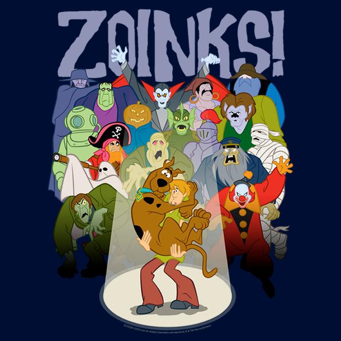 Fifth Sun Boy's Scooby Doo Zoinks Monster Audience T-Shirt