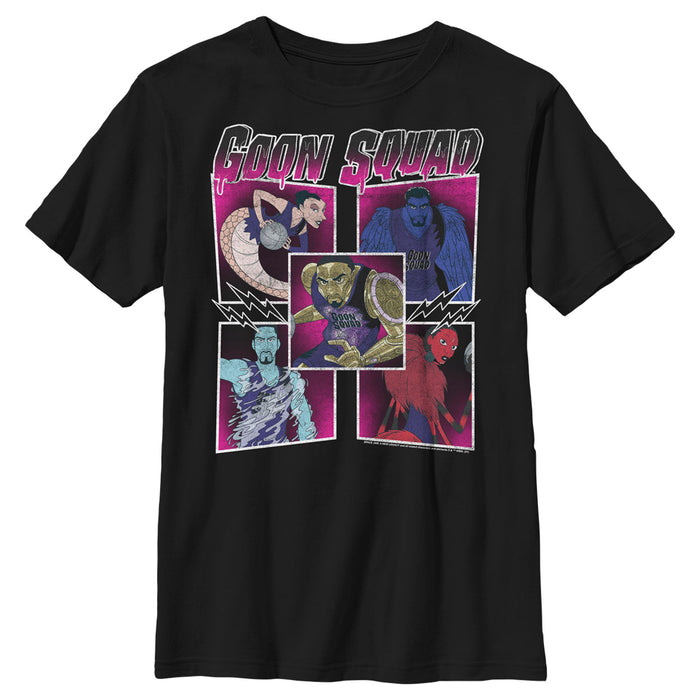 fifth sun Boy's Space Jam: A New Legacy Goon Squad Boxes T-Shirt