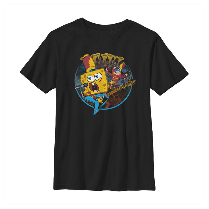 fifth sun Boy's SpongeBob SquarePants Bank Geek Practice T-Shirt