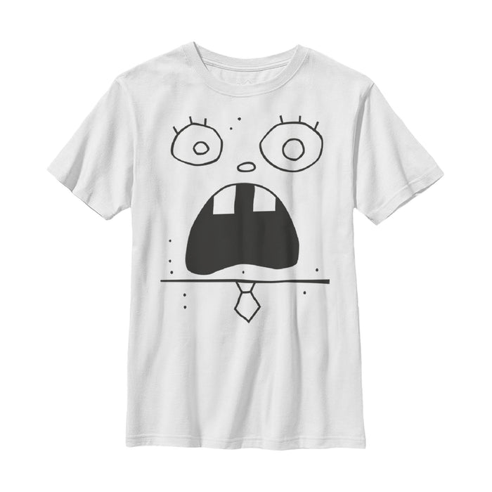fifth sun Boy's SpongeBob SquarePants DoodleBob Expression T-Shirt