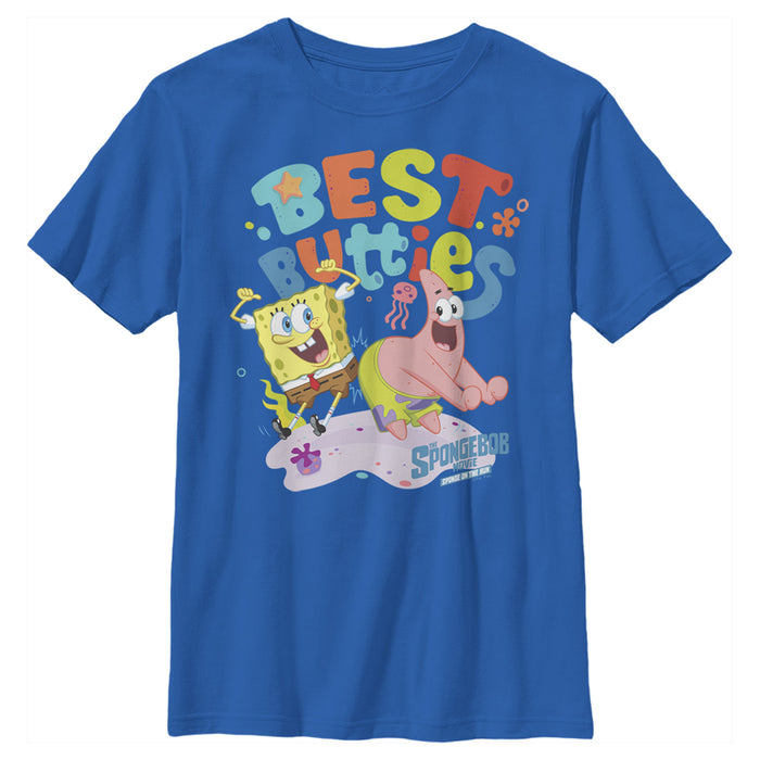fifth sun Boy's SpongeBob SquarePants Sponge on the Run Best Butties T-Shirt