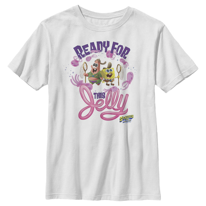 fifth sun Boy's SpongeBob SquarePants Sponge on the Run Ready for this Jelly T-Shirt