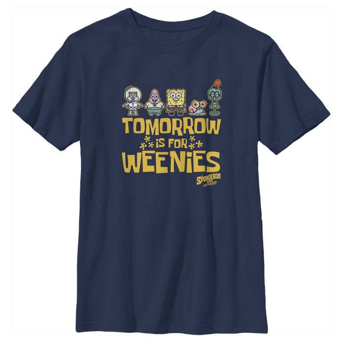 fifth sun Boy's SpongeBob SquarePants Sponge on the Run Tomorrow Weenies Friends T-Shirt