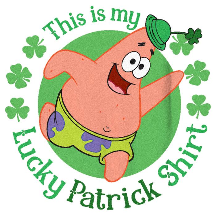 Fifth Sun Boy's SpongeBob SquarePants St. Patrick's Day This Is My Lucky Patrick Shirt T-Shirt