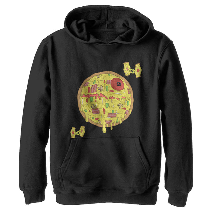 fifth sun Boy's Star Wars: A New Hope Pizza Empire Pull Over Hoodie