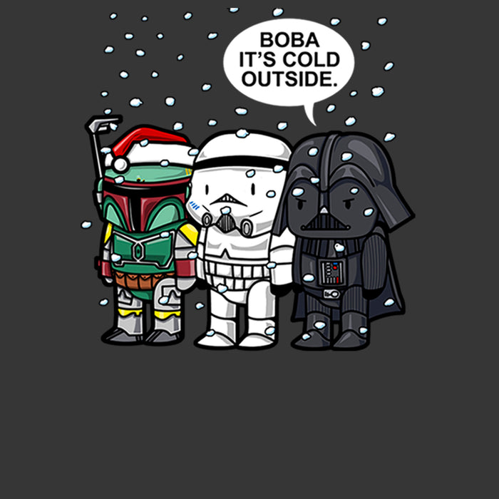 Fifth Sun Boy's Star Wars Boba It's Cold Outside T-Shirt