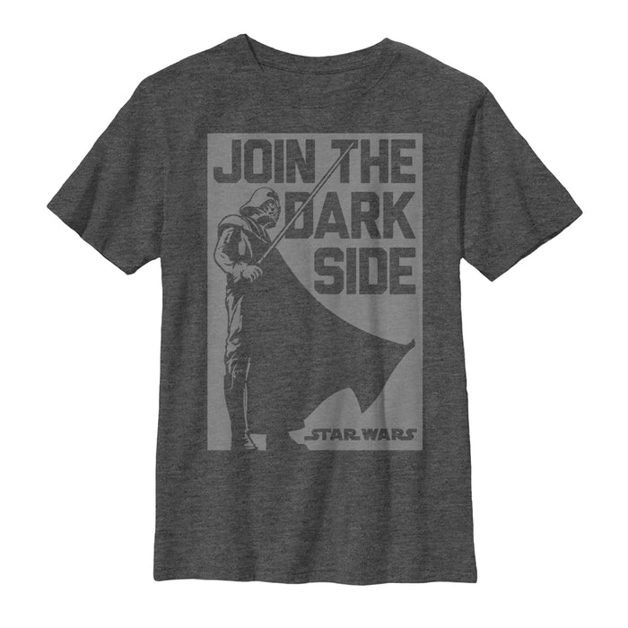 fifth sun Boy's Star Wars Dark Side Membership T-Shirt