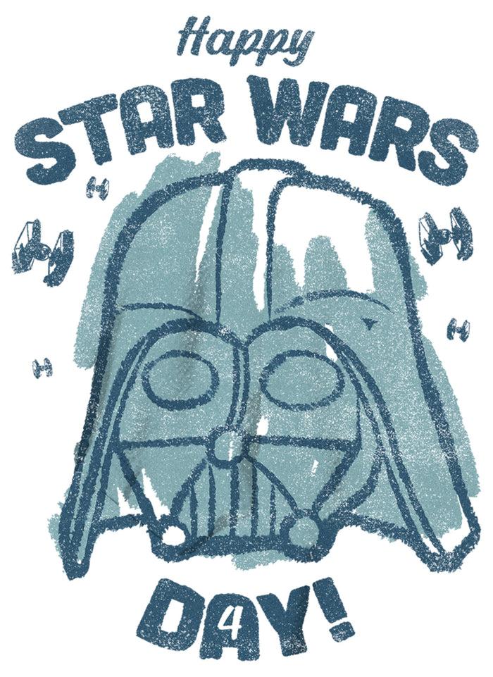 Fifth Sun Boy's Star Wars Darth Vader Happy Star Wars Day T-Shirt