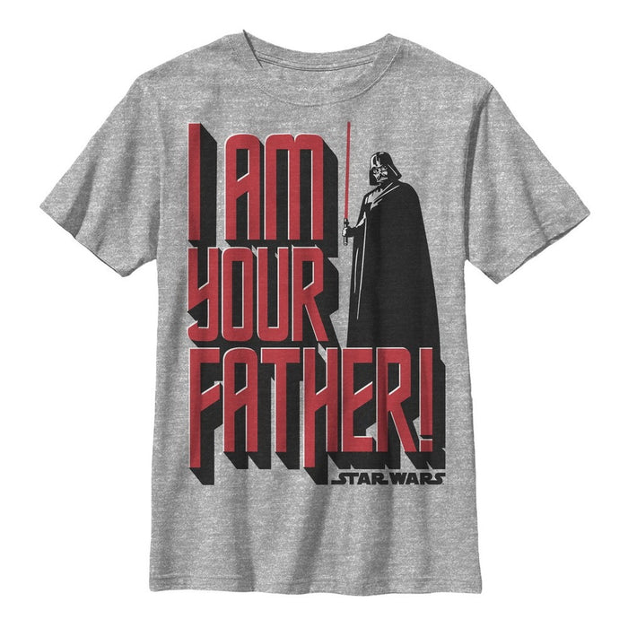 fifth sun Boy's Star Wars Darth Vader is the Father T-Shirt