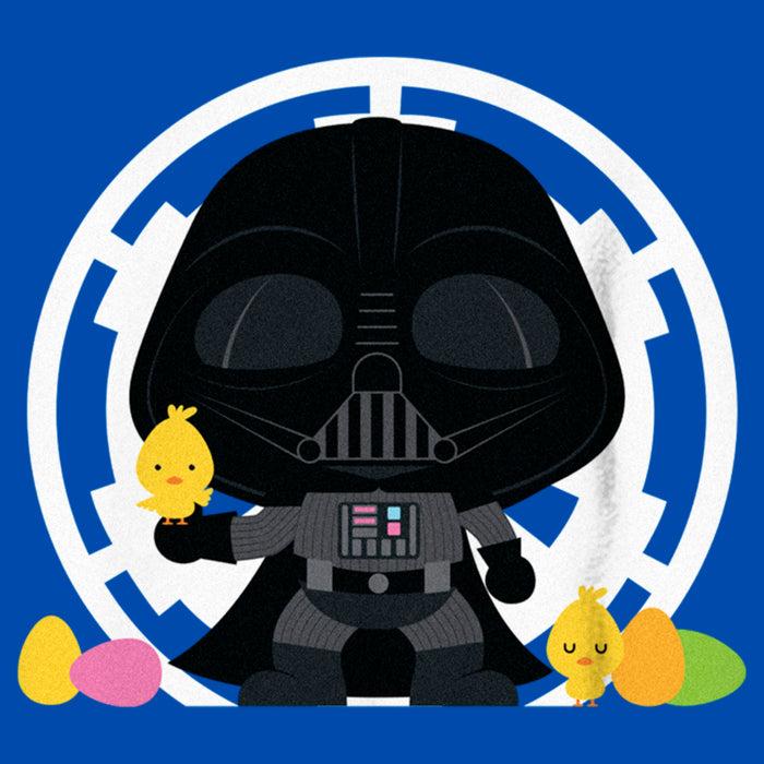 Fifth Sun Boy's Star Wars Darth Vader Loves Easter And Baby Chickens T-Shirt