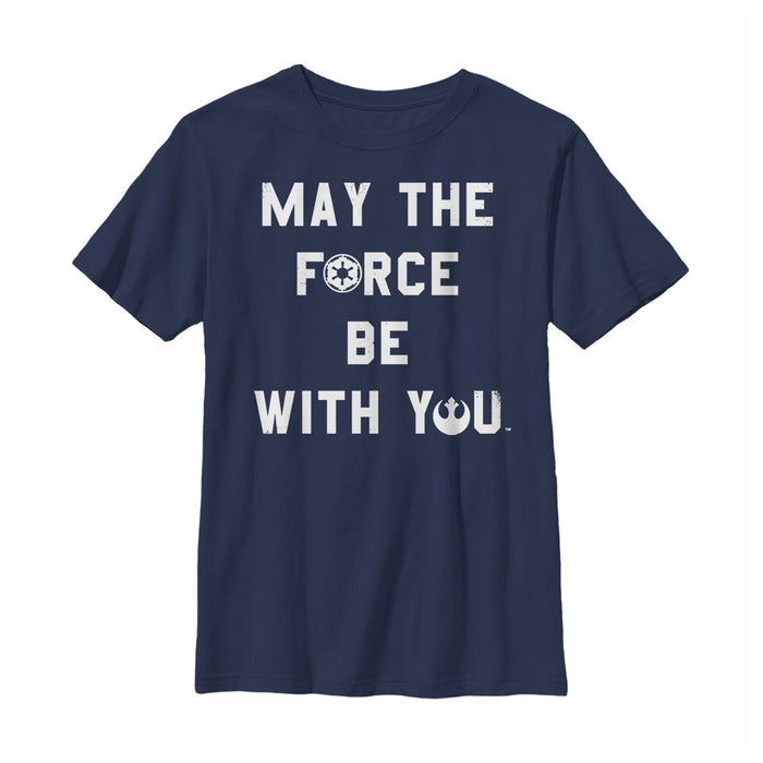 fifth sun Boy's Star Wars Distressed May The Force T-Shirt fifth sun Boy's Star Wars Distressed May The Force T-Shirt