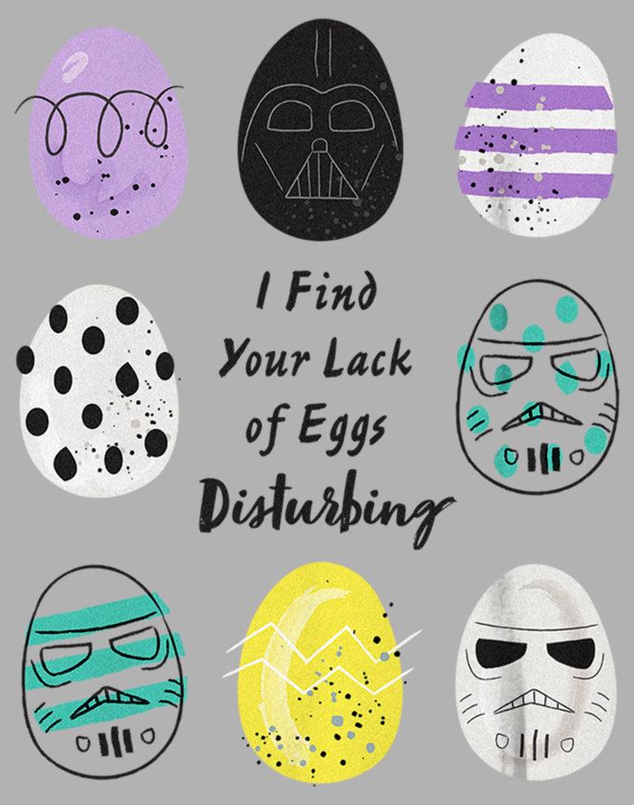 Fifth Sun Boy's Star Wars Easter Darth Vader I Find Your Lack Of Eggs Disturbing T-Shirt