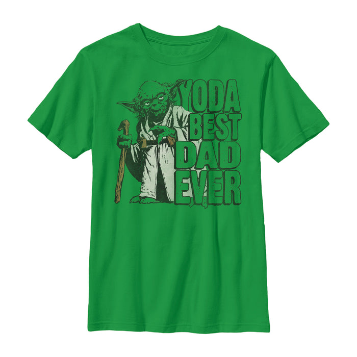 fifth sun Boy's Star Wars Father's Day Yoda Best T-Shirt
