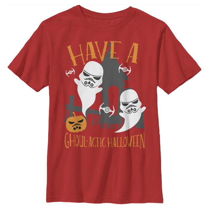 Fifth Sun Boy's Star Wars Ghoulactic Halloween Stormtrooper T-Shirt