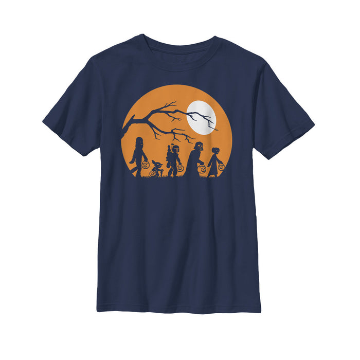 fifth sun Boy's Star Wars Halloween Characters Trick or Treat T-Shirt