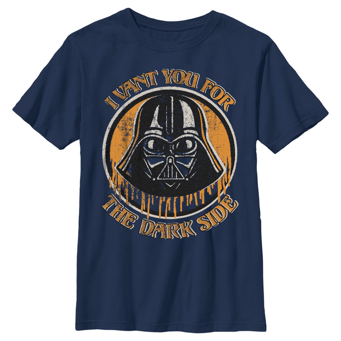 fifth sun Boy's Star Wars Halloween Vant You Vader T-Shirt