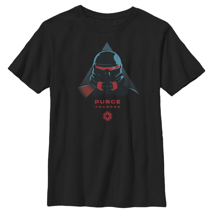 fifth sun Boy's Star Wars Jedi: Fallen Order Purge Trooper Portrait T-Shirt